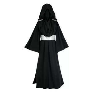 NEW Walt Disney Star Wars Galactic Starcruiser Hooded Black Robe/Dress Size XS‎